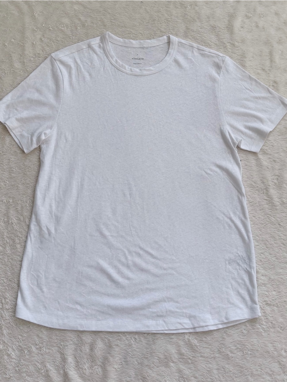Everlane the Cotton Linen Tee NWOT - Picture 5 of 9